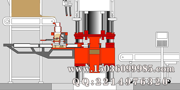 双面加压液压砖机原理